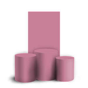 Faixa Lateral e Trio Cilindro Sublimado 3D Vest Facil - Cor Lisa Rosa 22h 20v