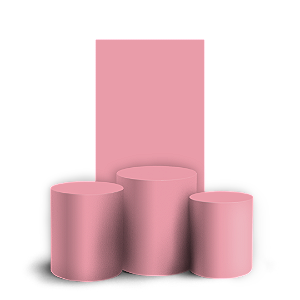 Faixa Lateral e Trio Cilindro Sublimado 3D Vest Facil - Cor Lisa Rosa 11h 17v