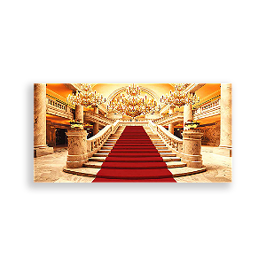 Painel Retangular - A Bela E A Fera - Sublimado 3D