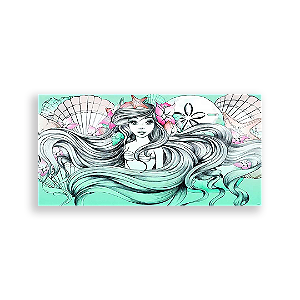 Painel Retangular - A Pequena Sereia - Sublimado 3D