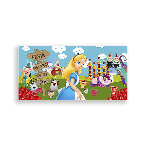 Painel Retangular - Alice - Sublimado 3D