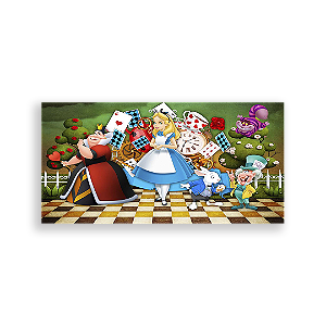 Painel Retangular - Alice - Sublimado 3D