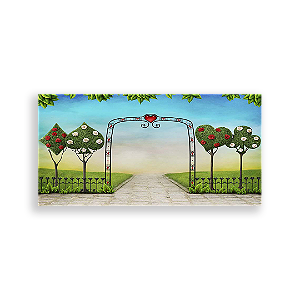 Painel Retangular - Alice - Sublimado 3D