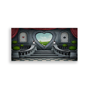 Painel Retangular - Alice - Sublimado 3D