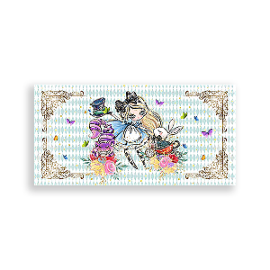 Painel Retangular - Alice - Sublimado 3D