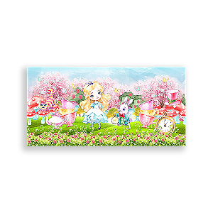 Painel Retangular - Alice - Sublimado 3D