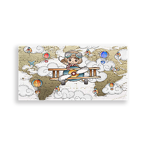 Painel Retangular - Aviador - Sublimado 3D