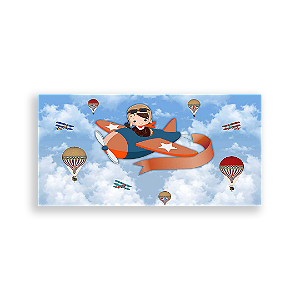 Painel Retangular - Aviador - Sublimado 3D