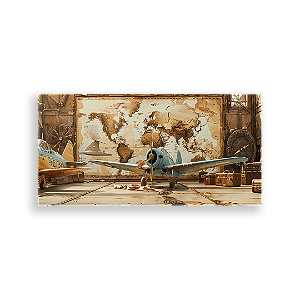 Painel Retangular - Aviador - Sublimado 3D