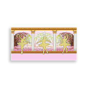 Painel Retangular - Bailarinas - Sublimado 3D