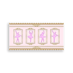 Painel Retangular - Bailarinas - Sublimado 3D