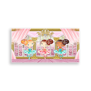 Painel Retangular - Bailarinas - Sublimado 3D