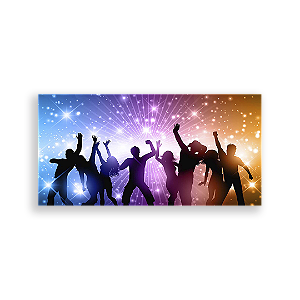 Painel Retangular - Balada - Sublimado 3D