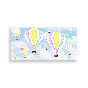 Painel Retangular - Balões - Sublimado 3D