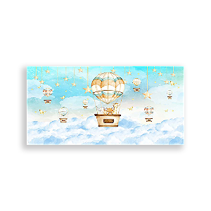 Painel Retangular - Balões - Sublimado 3D