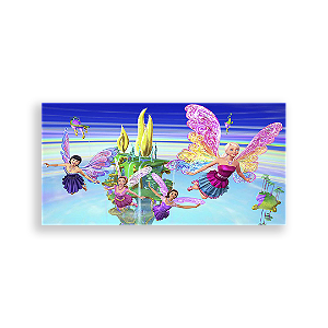 Painel Retangular - Barbie - Sublimado 3D