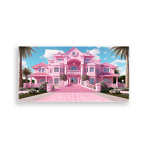 Painel Retangular - Barbie - Sublimado 3D