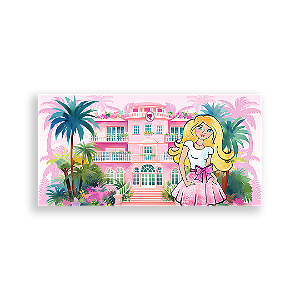 Painel Retangular - Barbie - Sublimado 3D