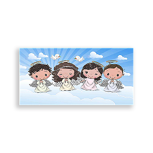 Painel Retangular - Batizado - Sublimado 3D