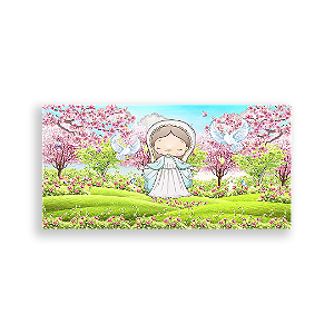 Painel Retangular - Batizado - Sublimado 3D