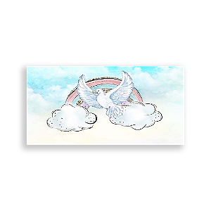 Painel Retangular - Batizado - Sublimado 3D