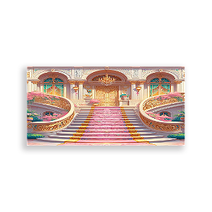 Painel Retangular - Bela Adormecida - Sublimado 3D