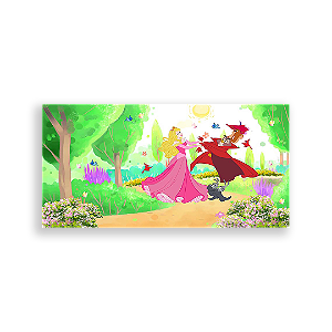 Painel Retangular - Bela Adormecida - Sublimado 3D