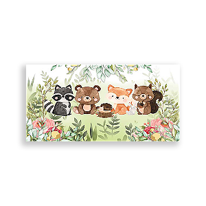 Painel Retangular - Bosque - Sublimado 3D