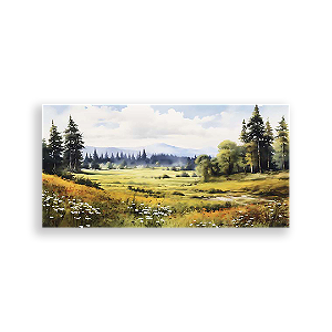 Painel Retangular - Bosque - Sublimado 3D