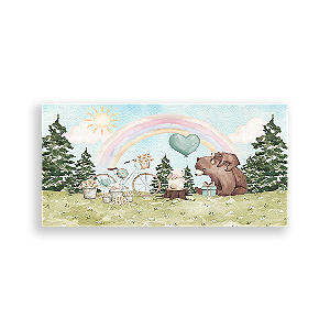 Painel Retangular - Bosque - Sublimado 3D