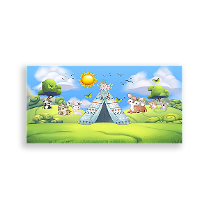 Painel Retangular - Bosque - Sublimado 3D