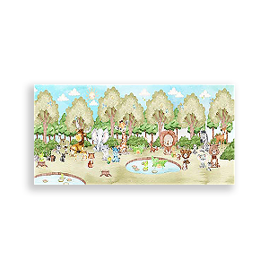 Painel Retangular - Bosque - Sublimado 3D