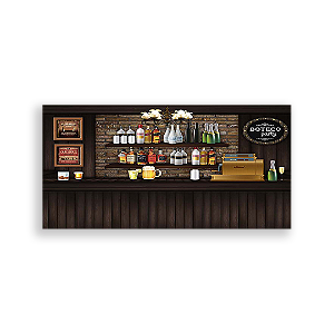 Painel Retangular - Boteco - Sublimado 3D