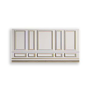 Painel Retangular - Fundo Parede Boulangerie - Sublimado 3D