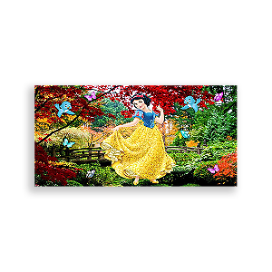 Painel Retangular - Branca De Neve - Sublimado 3D