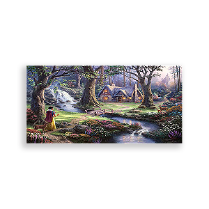 Painel Retangular - Branca De Neve - Sublimado 3D