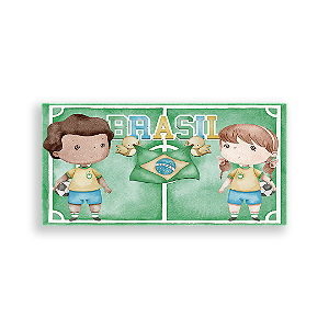 Painel Retangular - Brasil Esportes - Sublimado 3D