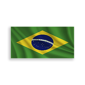 Painel Retangular - Brasil Esportes - Sublimado 3D