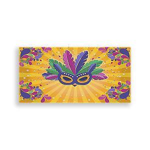 Painel Retangular - Carnaval - Sublimado 3D