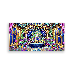 Painel Retangular - Carnaval - Sublimado 3D