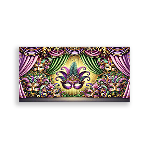 Painel Retangular - Carnaval - Sublimado 3D