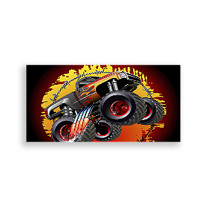 Painel Retangular - Carros Fórmula 1 - Sublimado 3D