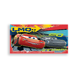 Painel Retangular - Cars Disney - Sublimado 3D