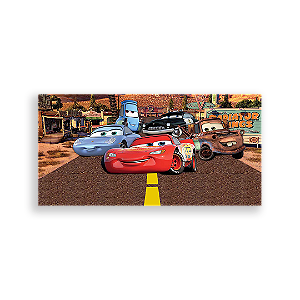 Painel Retangular - Cars Disney - Sublimado 3D