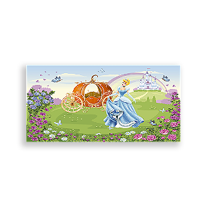 Painel Retangular - Cinderella - Sublimado 3D