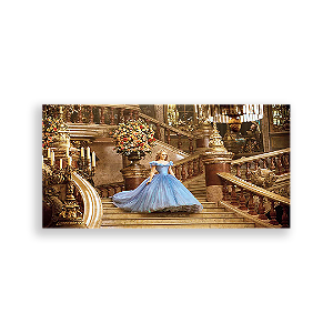Painel Retangular - Cinderella Filme - Sublimado 3D