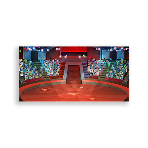 Painel Retangular - Circo - Sublimado 3D