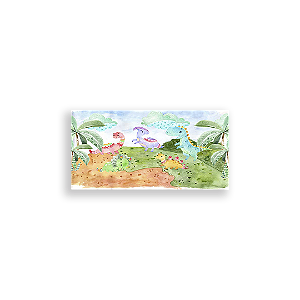 Painel Retangular - Dinossauros - Sublimado 3D