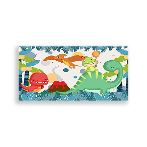 Painel Retangular - Dinossauros - Sublimado 3D