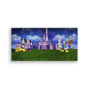 Painel Retangular - Disney - Sublimado 3D